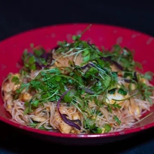 Hot & Sour Chicken Rice Noodles