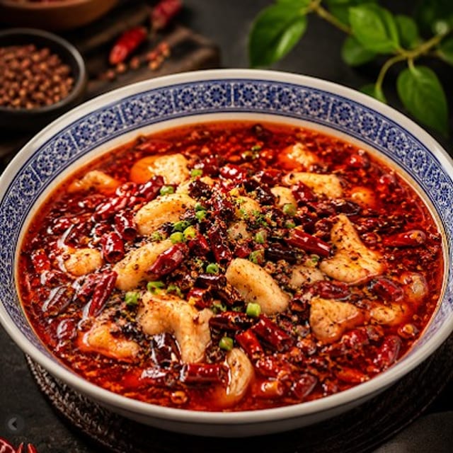 Sichuan Spicy Fish Soup.