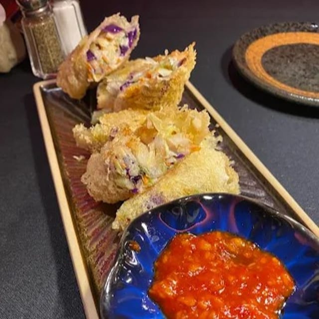 Vegetable Spring Rolls.