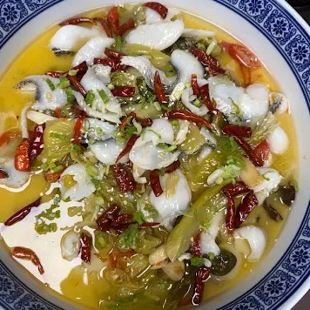 Spicy Fish with Pickled Mustard Greens Soup X2.