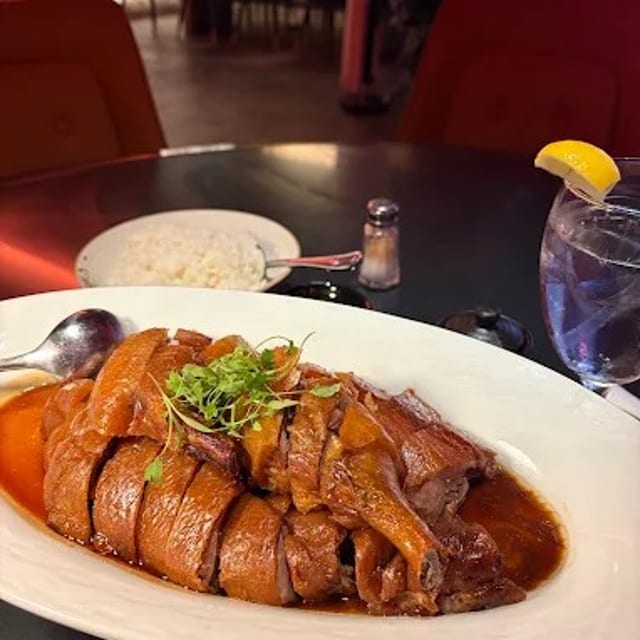 Half Roast Duck.